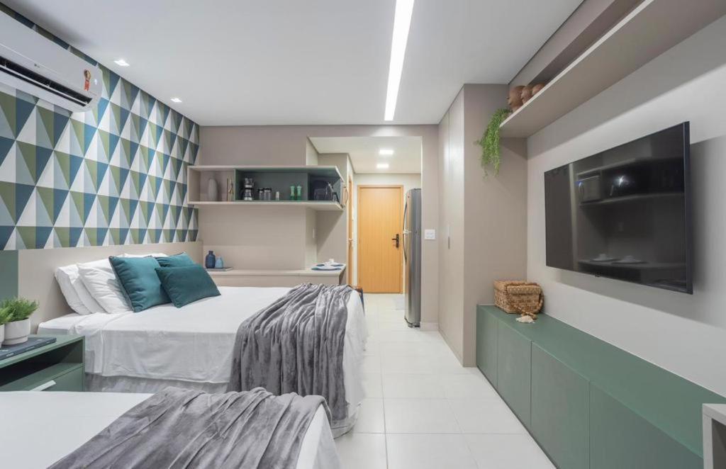 Flat Eco Resort Прая-дос-Карнейрос Экстерьер фото
